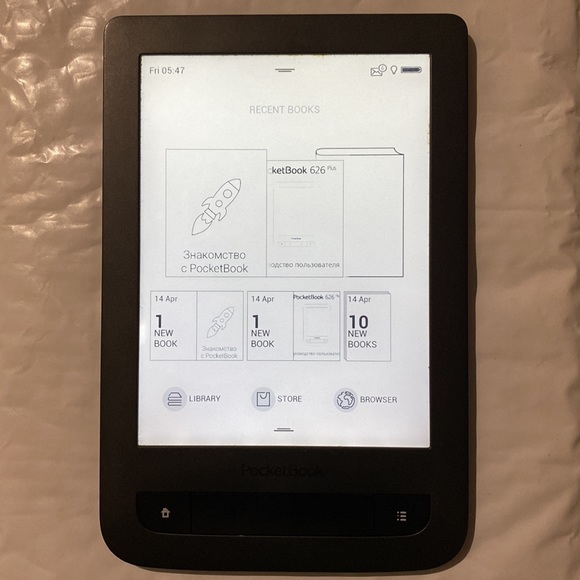 PocketBook Touch Lux 626 Plus eReader w/Micro SD Card slot eBook Reader - Picture 3 of 4